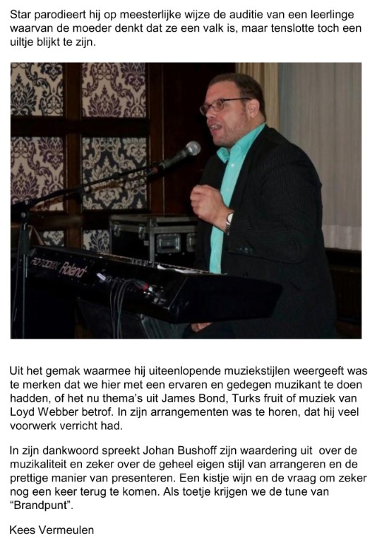 Recensie Gastoptreden Patrick Holleeder Brabant Orgel en Keyboardclub, 24 oktober 2014